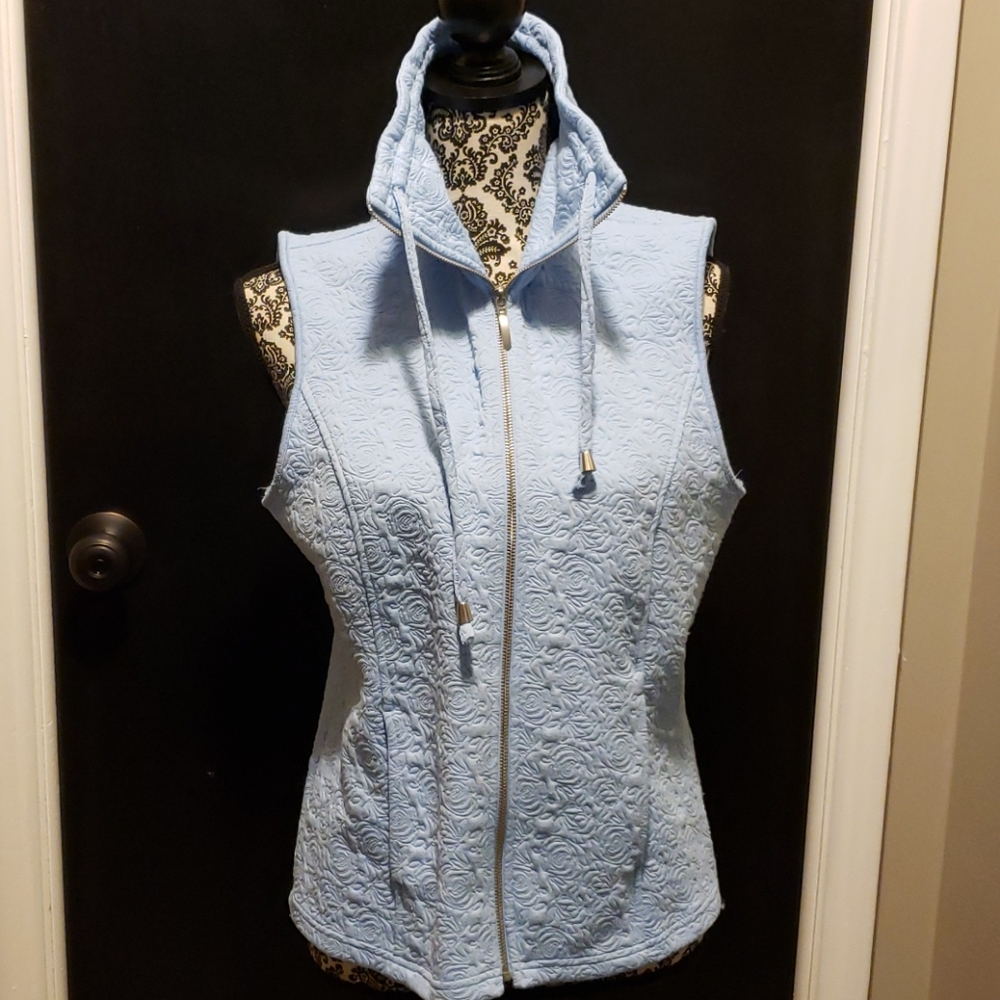 Floral zip vest - Inv.347 - Picture 3 of 5